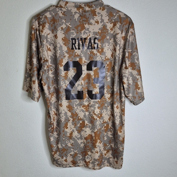 Brown Camouflage Jersey with Padres Design - Picture 2 of 7